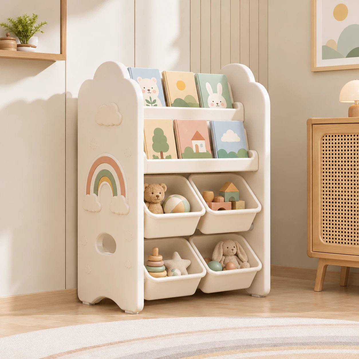 Books & Toys cloud storage layout concept