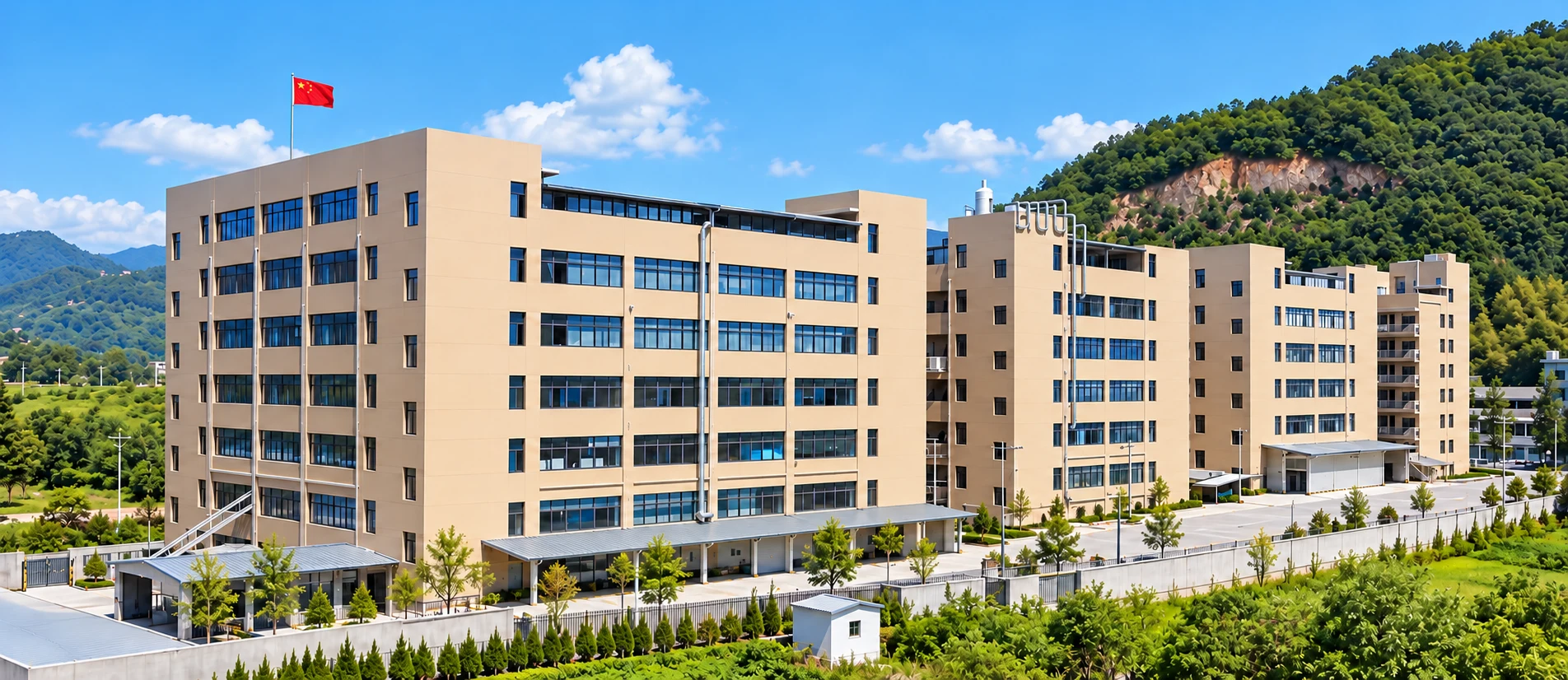 Factory exterior in Wenzhou, China