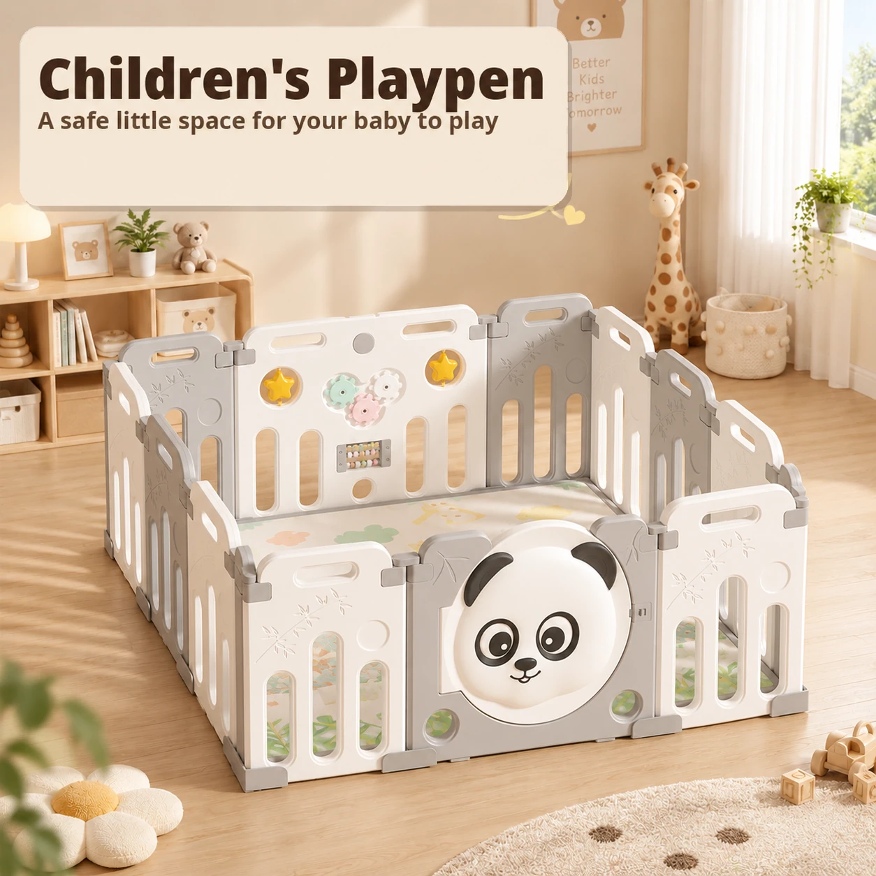 Panda Playpen 10+2